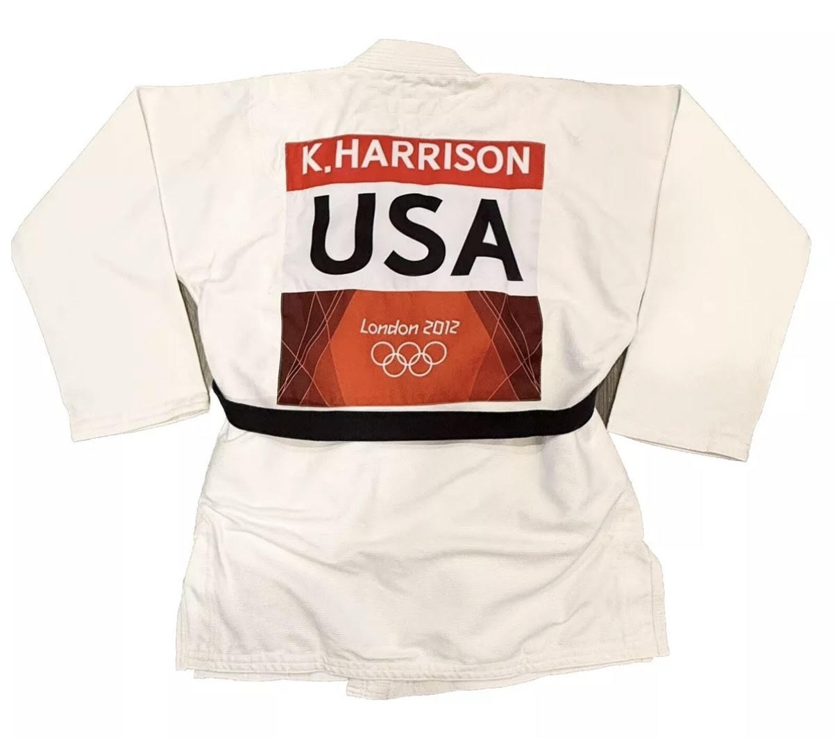 Kayla Harrison Signed 2012 USA Olympic Judo Gold Medal Champion Robe