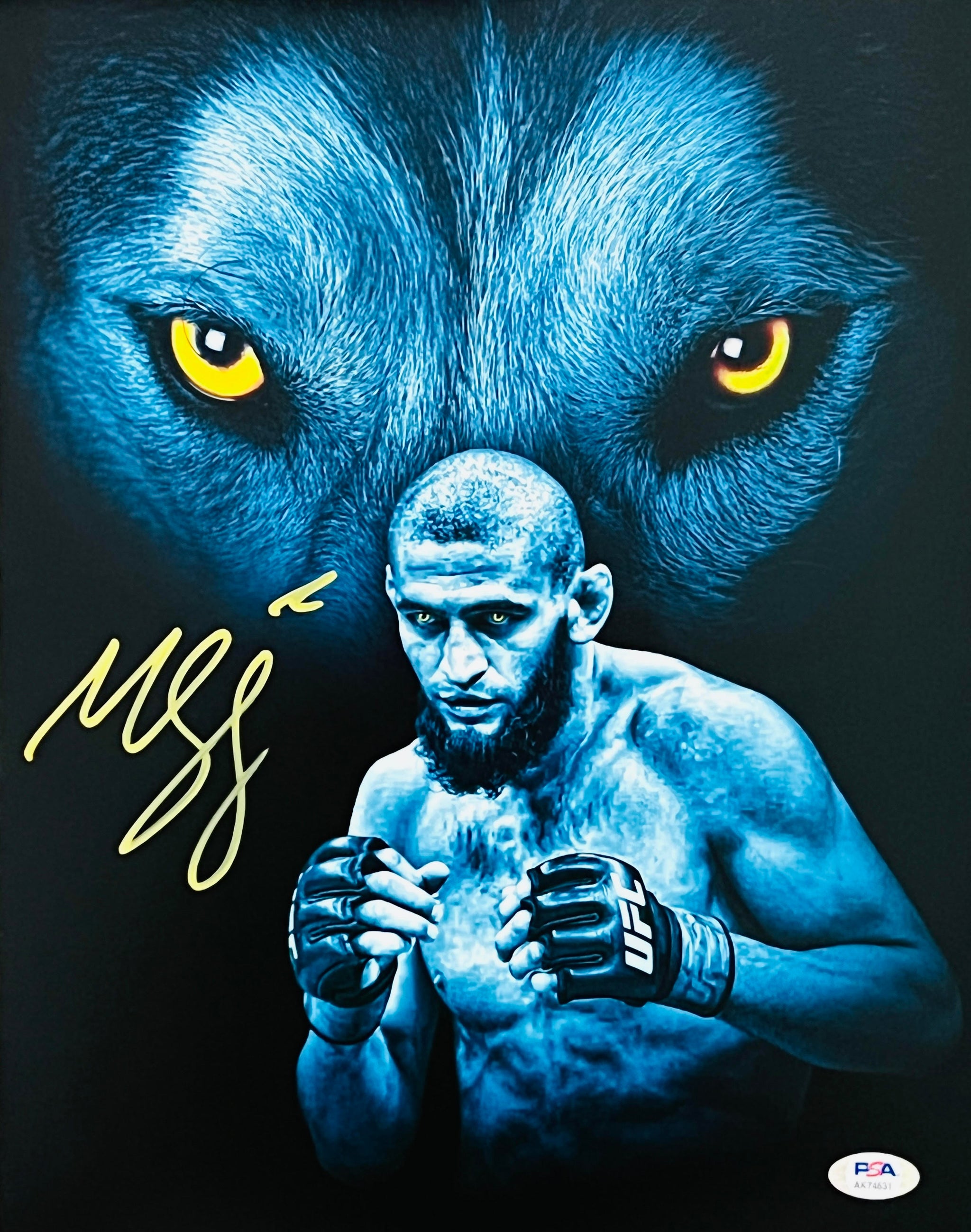 Khamzat Chimaev Signed 