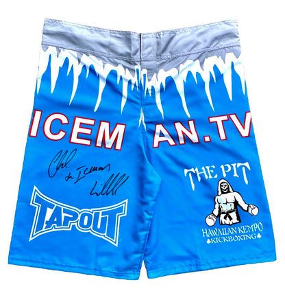Chuck Liddell Signed Official UFC Iceman Trunks