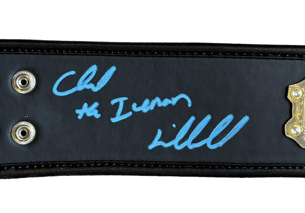 Chuck Liddell Signed UFC Mid-Size Championship Belt