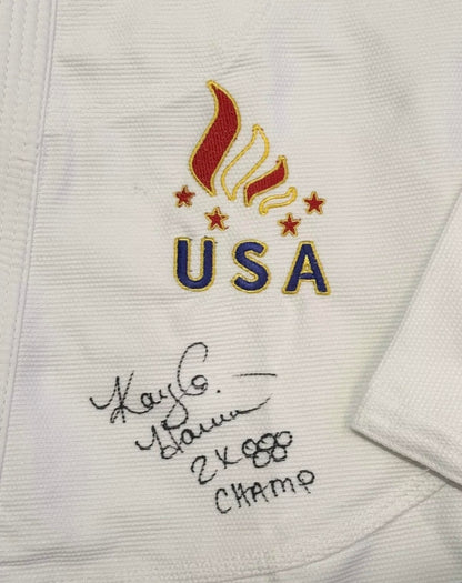 Kayla Harrison Signed 2012 USA Olympic Judo Gold Medal Champion Robe